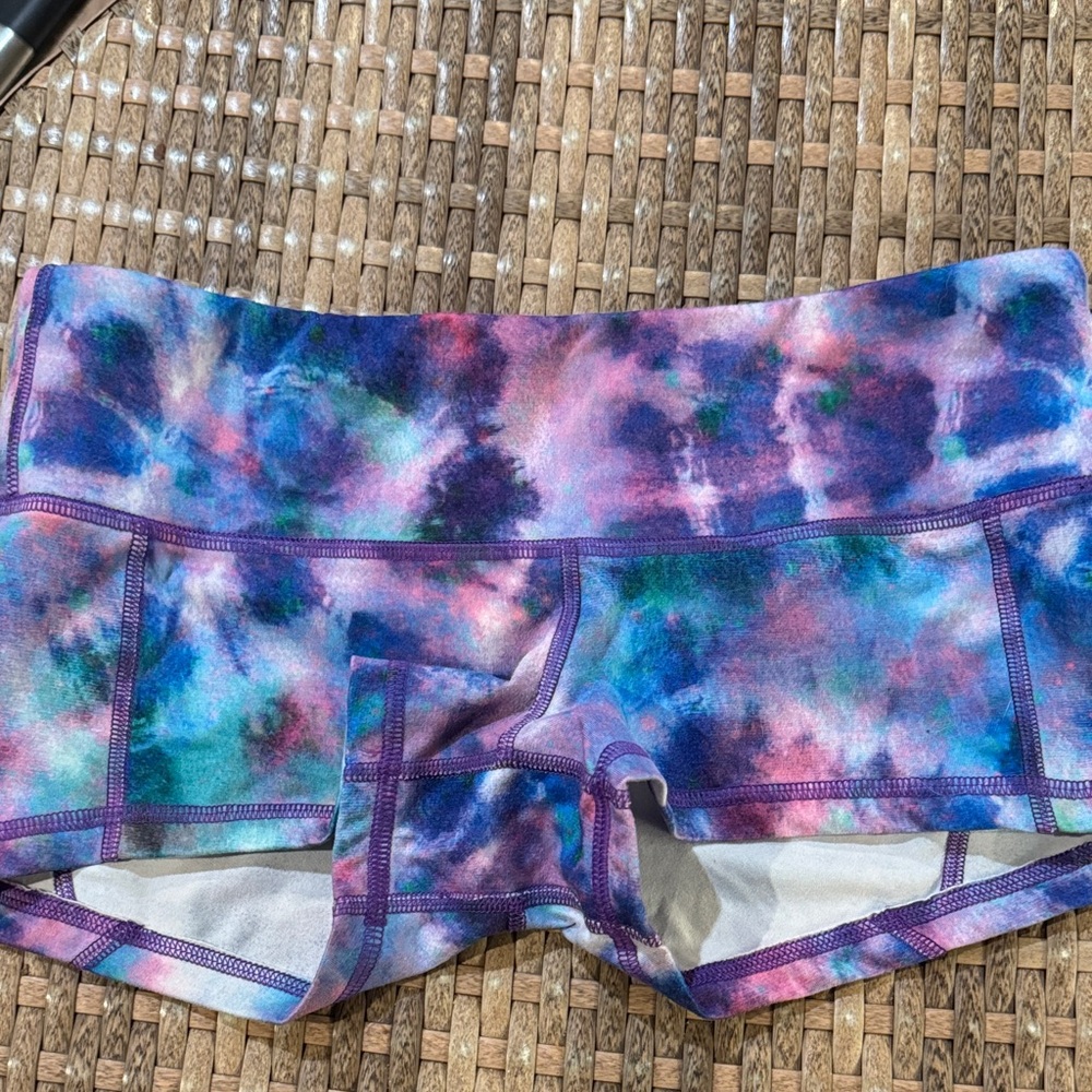 Fleo Multicolor Tie-Dye Shorts